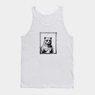 Cool Bear Looks at Itself in the Mirror Tank Top